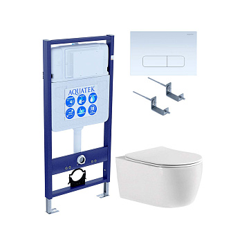 Сет унитаз + инсталляция Aquatek SET AQUATEK ЕВРОПА cmp013